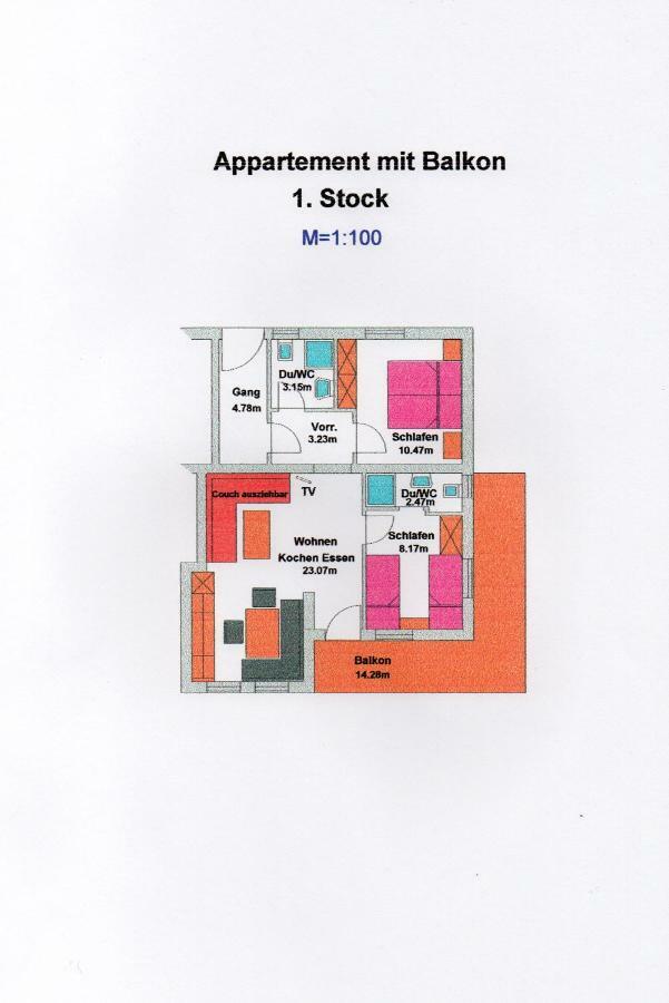 Appartement Lotte Familie Gruenberger 브릭센임탈 외부 사진